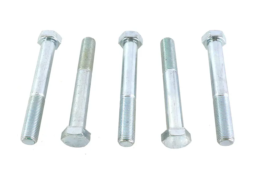 Zinc Hex Cap Bolts 1/2 Inch-20 X 3-3/4 Inch - V-Twin Mfg. 1
