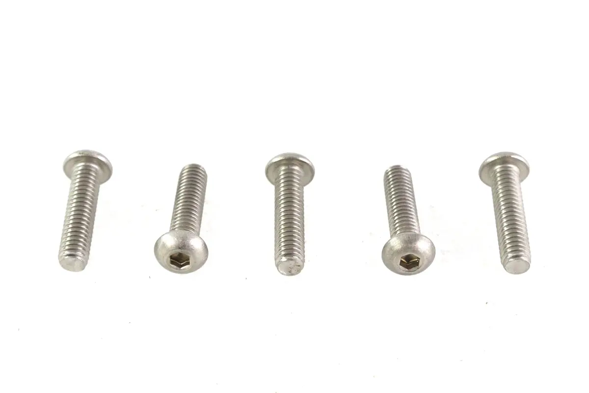 Allen Button Head Screws Stainless Steel 5/16-18 X 1-1/4 Inc - V-Twin Mfg. 1