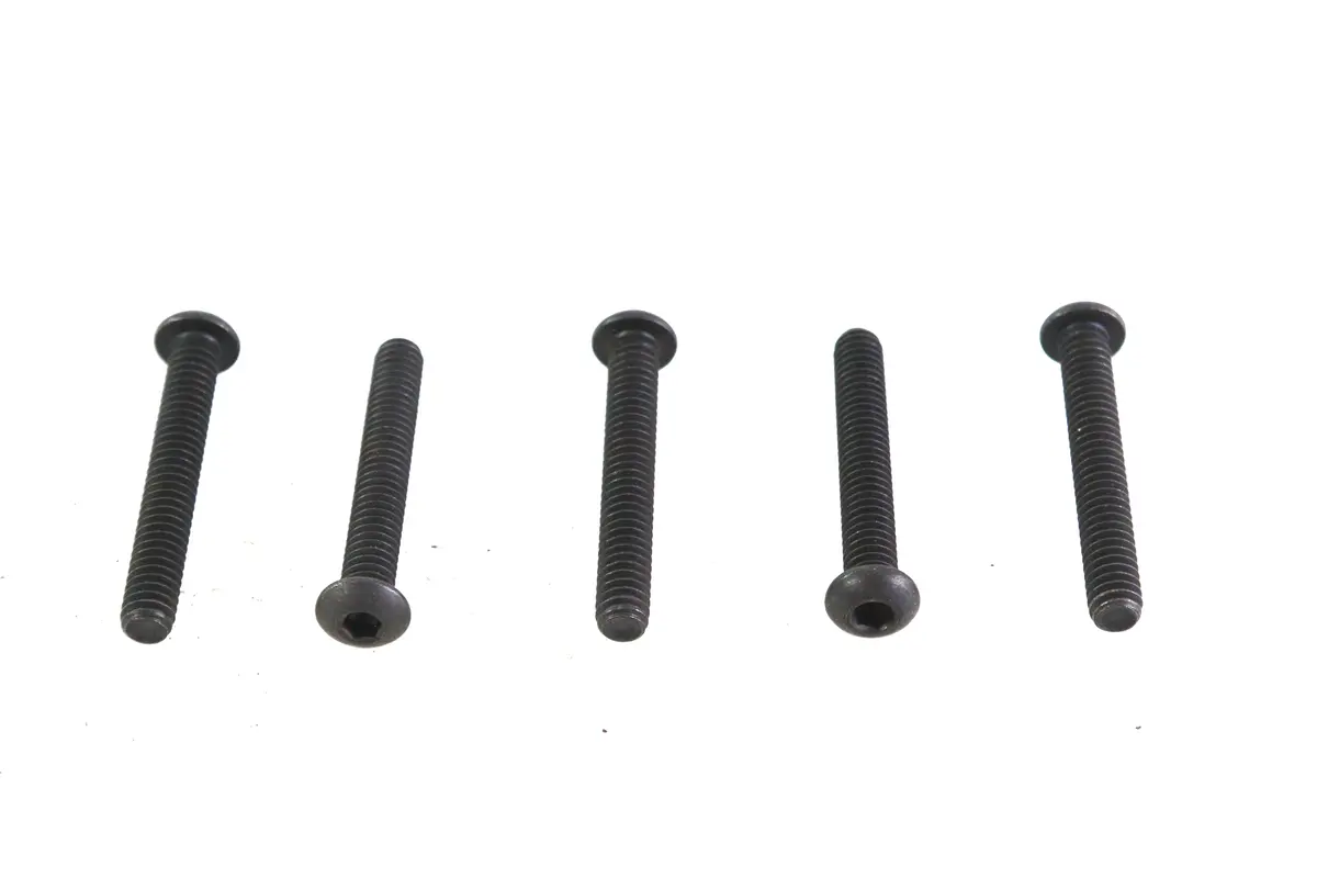 Allen Button Head Screws Black 1/4-20 X 1-3/4 Inch - V-Twin Mfg. 1