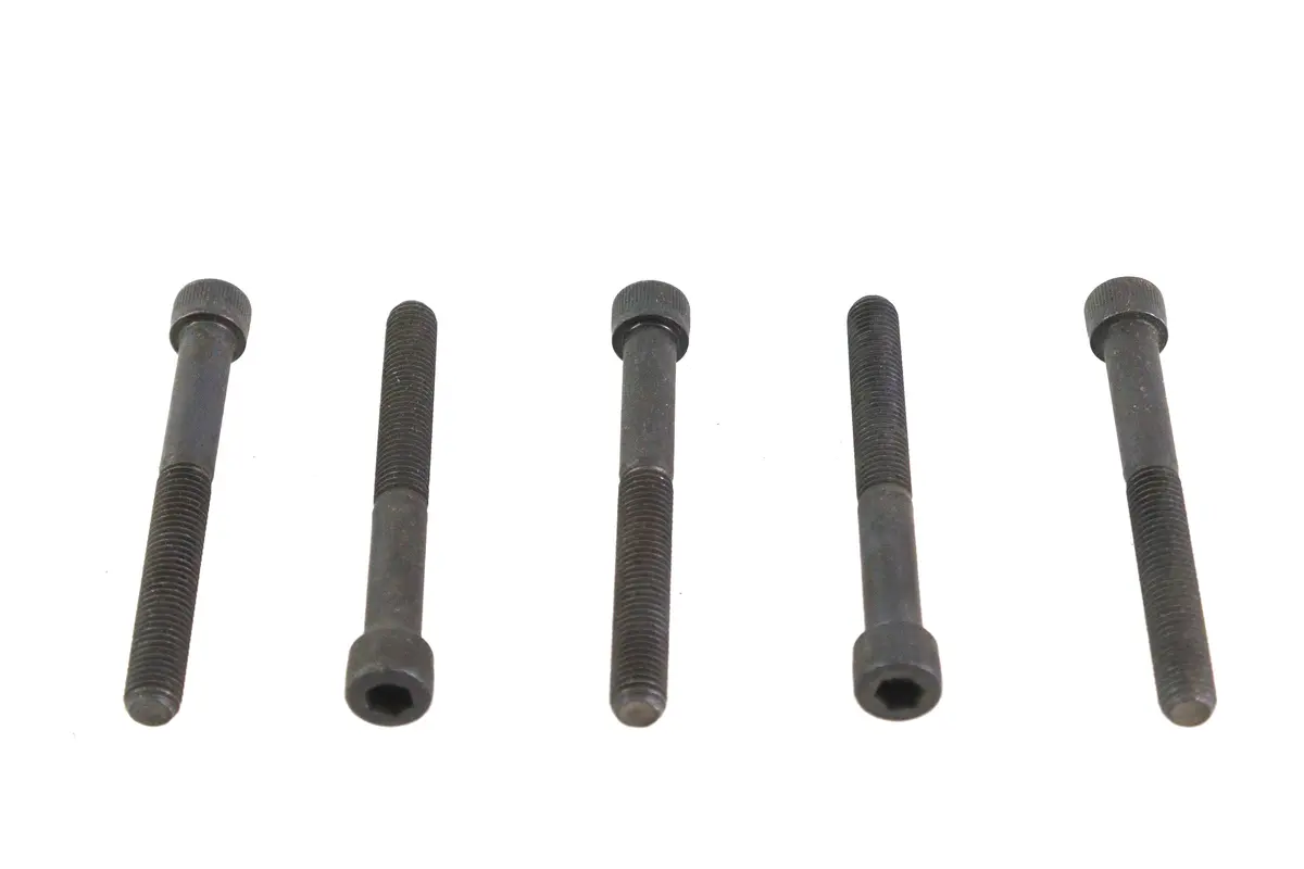 1/4 Inch-28 X 2-1/4 Inch Allen Socket Cap Screw Black - V-Twin Mfg. 1
