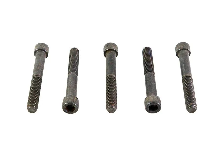 5/16-18 X 2-1/2 Inch Allen Socket Cap Screw Black - V-Twin Mfg. 1