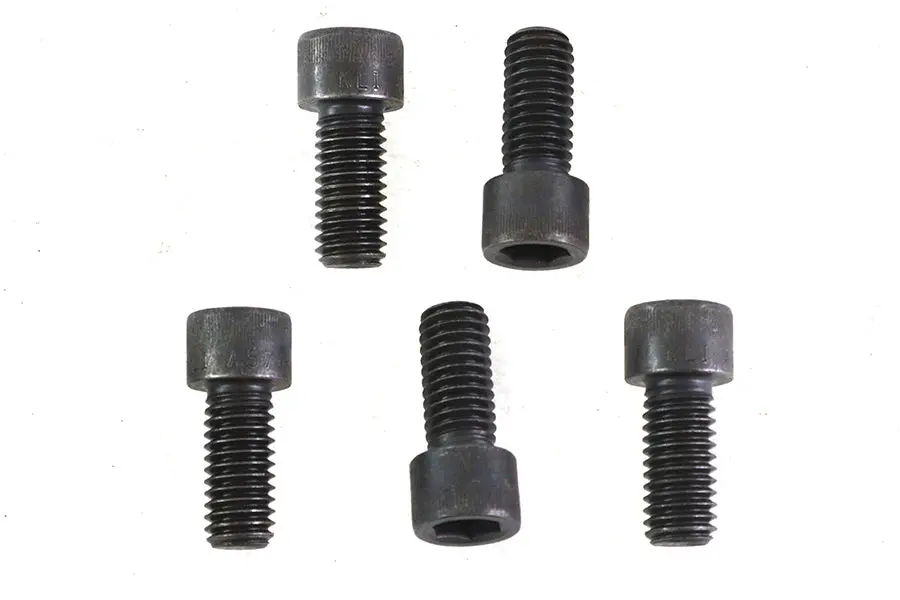 7/16 Inch-14 X 1 Inch Allen Socket Cap Screw Black - V-Twin Mfg. 1