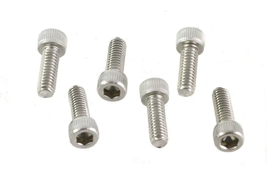 8-32 X 1/2 Inch Allen Socket Cap Screw Stainless Steel - V-Twin Mfg. 1
