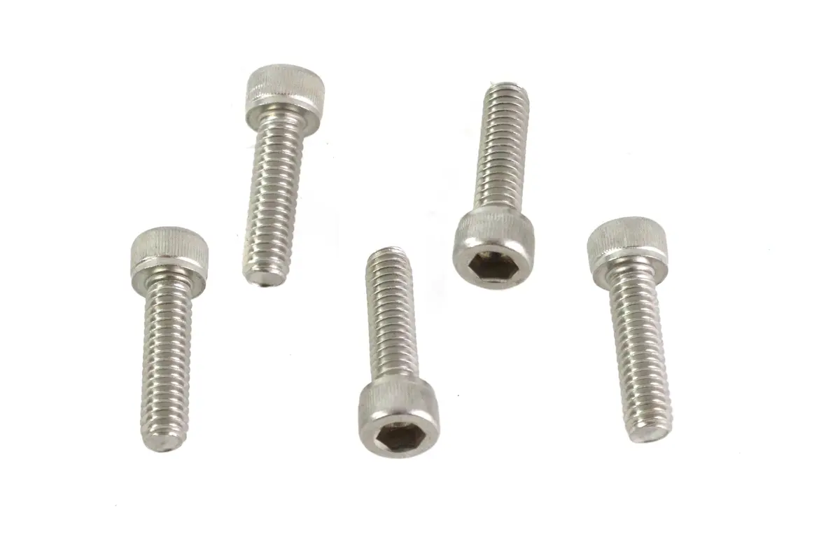 8-32 X 5/8 Inch Allen Socket Cap Screw Stainless Steel - V-Twin Mfg. 1