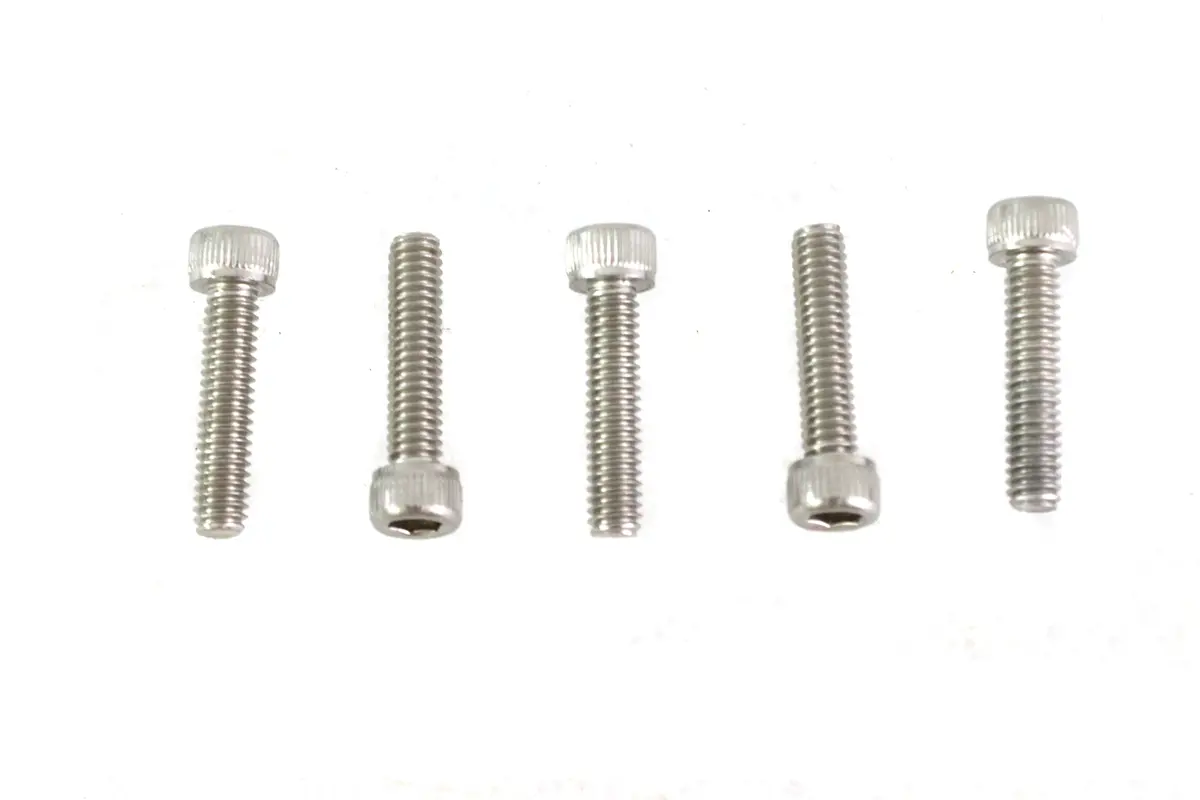 8-32 X 3/4 Inch Allen Socket Cap Screw Stainless Steel - V-Twin Mfg. 1