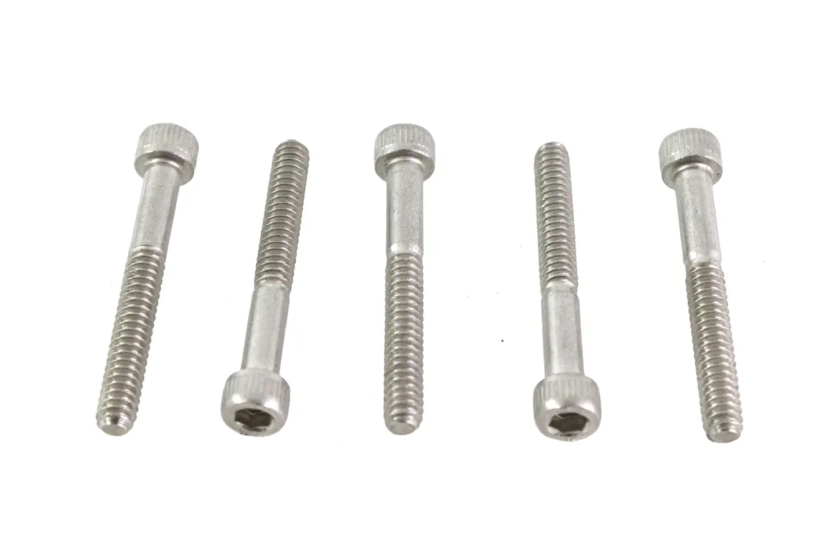 10-24 X 1-1/2 Inch Allen Socket Cap Screw Stainless Steel - V-Twin Mfg. 1