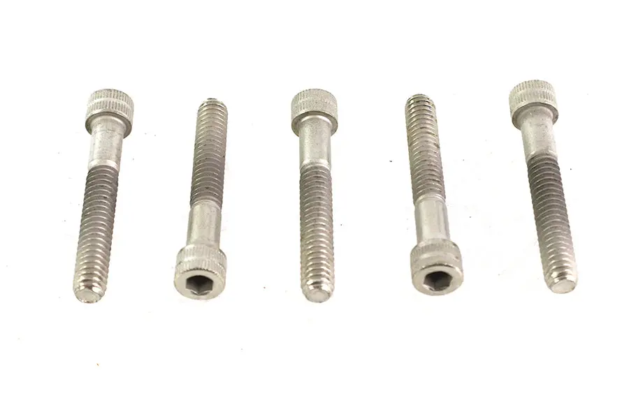 1/4 Inch-20 X 1-5/8 Inch Allen Socket Cap Screw Stainless St - V-Twin Mfg. 1