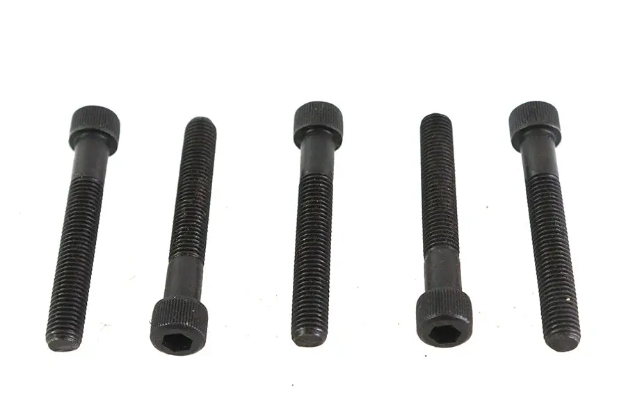 1/4 Inch-28 X 1-3/4 Inch Allen Socket Cap Screw Black - V-Twin Mfg. 1