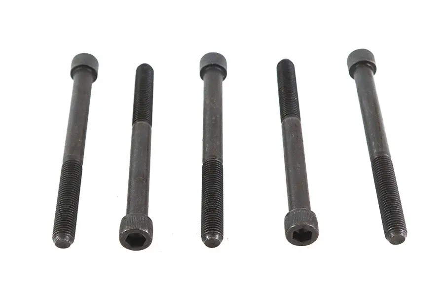 5/16 Inch-24 X 3-3/8 Inch Allen Socket Cap Screw Black - V-Twin Mfg. 1