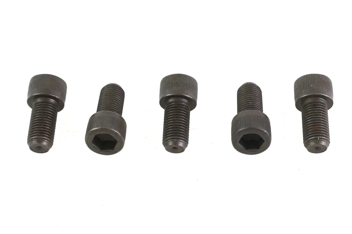 3/8 Inch-24 X 3/4 Inch Allen Socket Cap Screw Black - V-Twin Mfg. 1