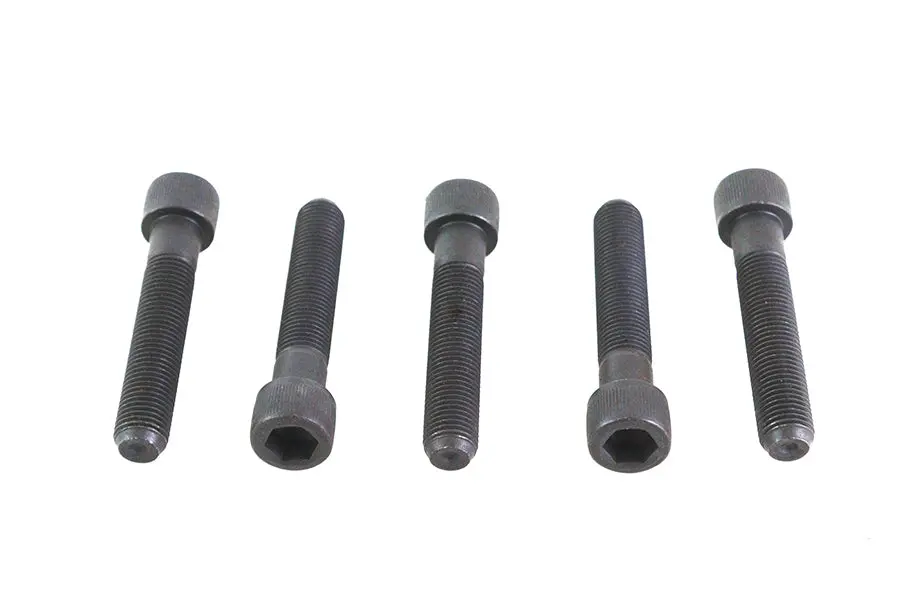 3/8 Inch-24 X 2 Inch Allen Socket Cap Screw Black - V-Twin Mfg. 1