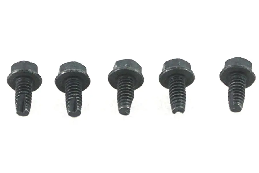 Hex Flange Screws 5/16 Inch-18 X 5/8 Inch Parkerized - V-Twin Mfg. 1