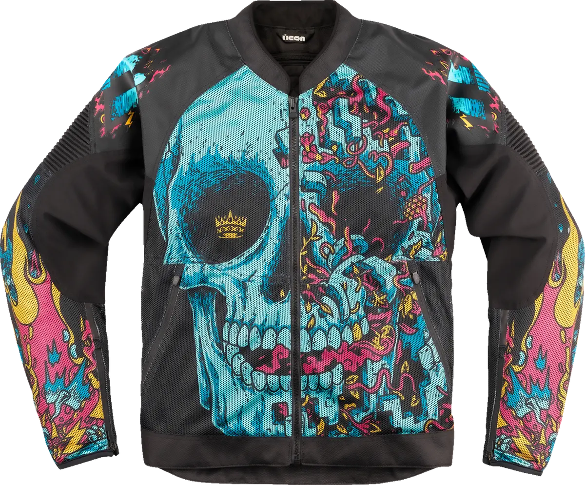 Icon Overlord3 Mesh Munchies™ Jacket - Teal - 2Xl 2820-6728 1