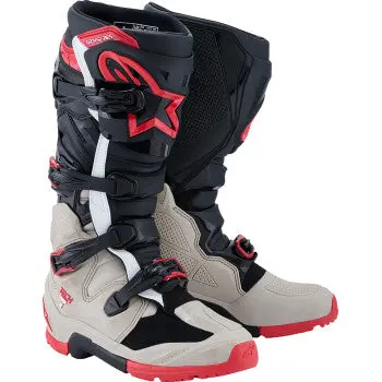 Alpinestars Tech 7 Enduro Boots - Black/Light Gray/Bright Red - Us 9 2010426-1903-9 1