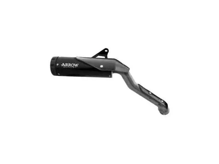Arrow 74513Rb Rebel Slip-On Exhaust, Nichrome Dark For Honda Cl500 2023 74513Rb 1