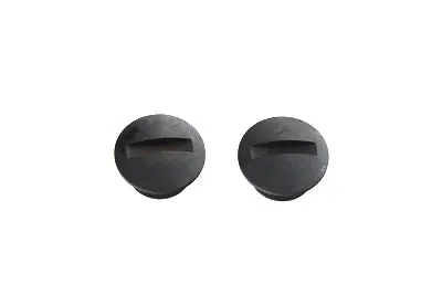 Parkerized Handlebar End Nut - V-Twin Mfg. 1