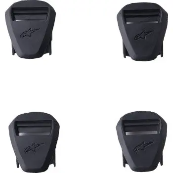 Alpinestars Strap Lock Set Replacement - Tech 7 - Black 25Cct25-10-Tu 1
