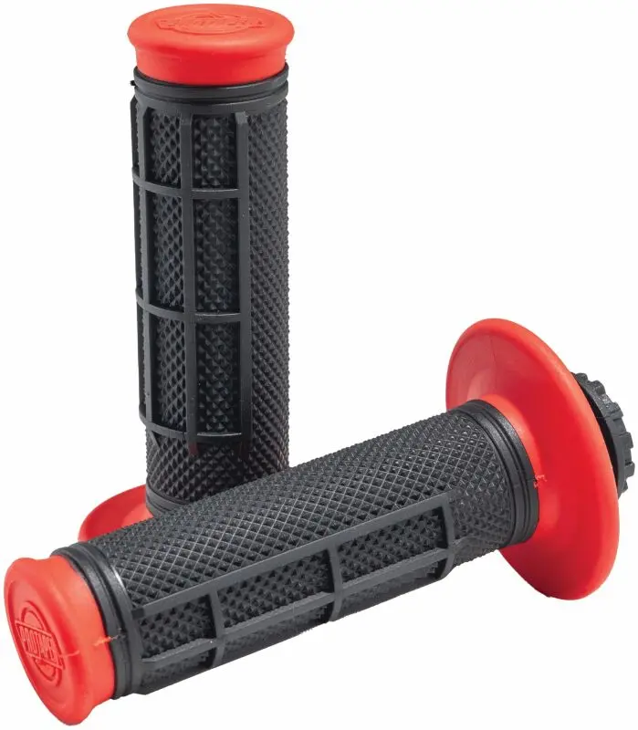 Protaper Pro Series Clamp On 1/2 Waffle Red/Black 1