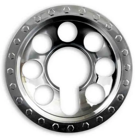 Gravely Chrome Wheel Covers Set - 6 Inch 1