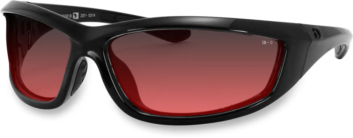 In Stock Bobster Charger Sunglasses - Gloss Black - Rose Echa001r 1