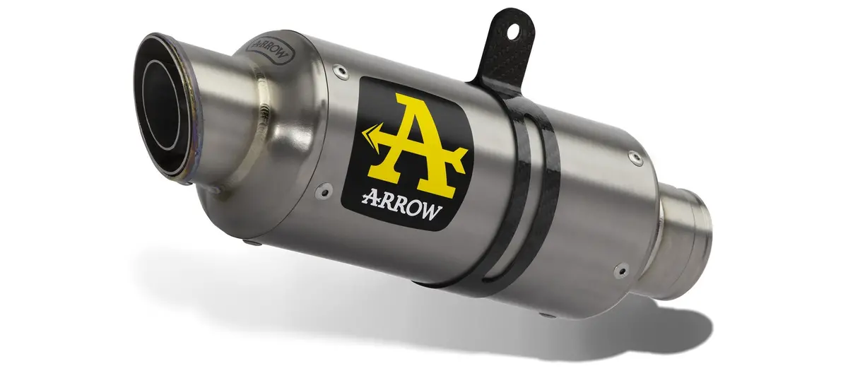 Arrow Kawasaki Z900 Homologated Gp2 Titanium Silencer + Stainless Steel Link Pipe For Original And Arrow Collectors 71531Gp 1