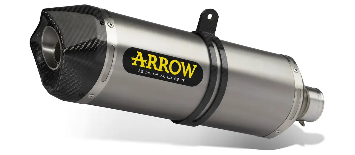 Arrow Suzuki Gsx-R 1000 '17 Homol. Titanium Race Tech Silencer With Carbone End Cap For Original And Arrow Collectors 71855Pk 1