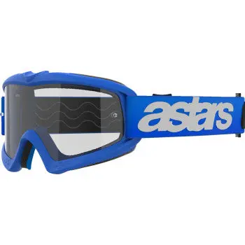 Alpinestars Goggles Youth Vision Goggle - Blaze - Blue - Clear Lens 5140325-7189 1