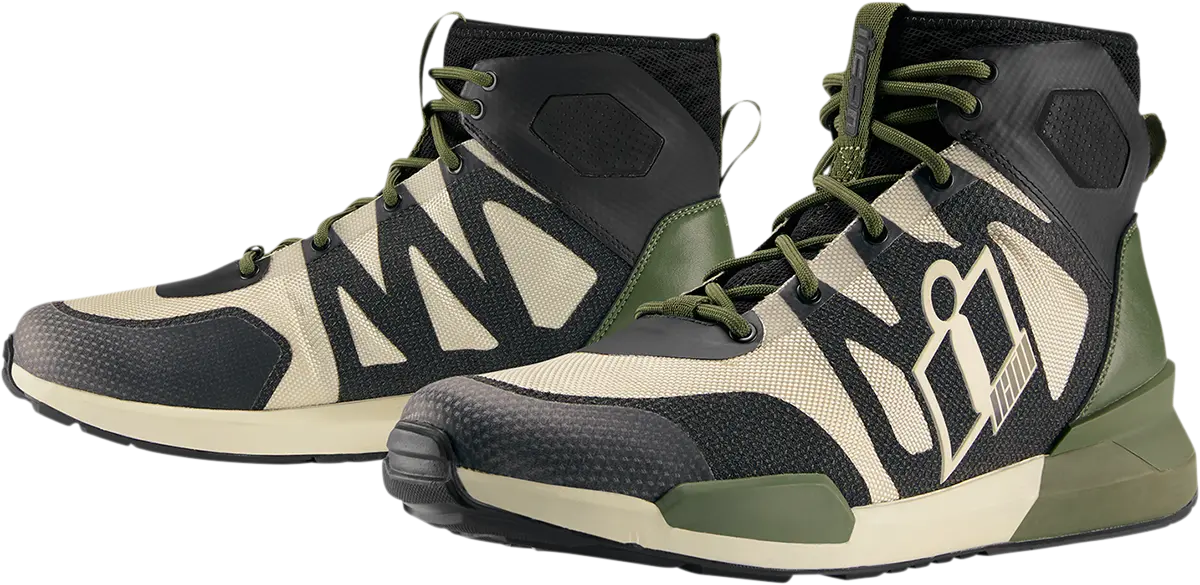 Icon Hooligan Shoes - Green - Size 10 3403-1094 1