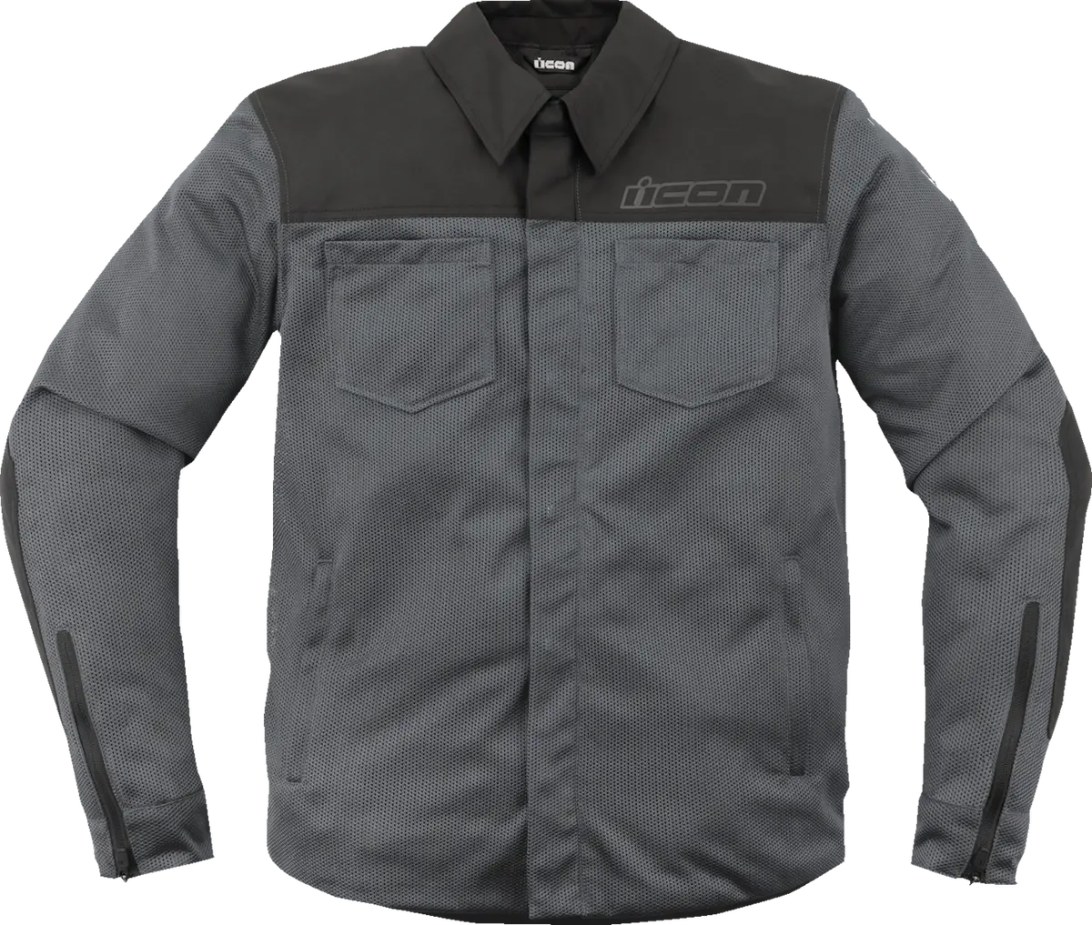 Icon Upstate Mesh Ce Jacket - Gray - 2Xl 2820-6227 1