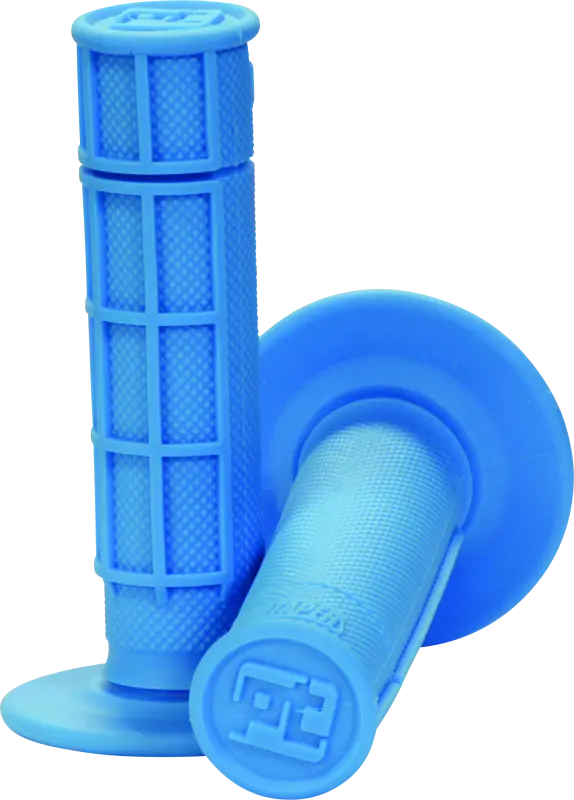 Protaper 1/2 Waffle Grips - Neon Blue 1