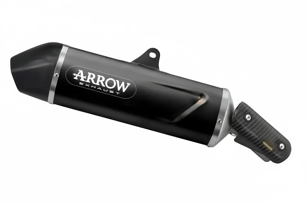 Arrow Aprilia Tuareg 660 Euro 5+ 2025 Indy Race Evo Aluminium Dark Exhaust  72646Akn 1