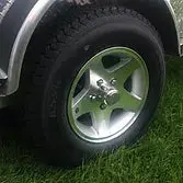 Trophy Trailer - Aluminum Spare Wheel With Tire (14") 1