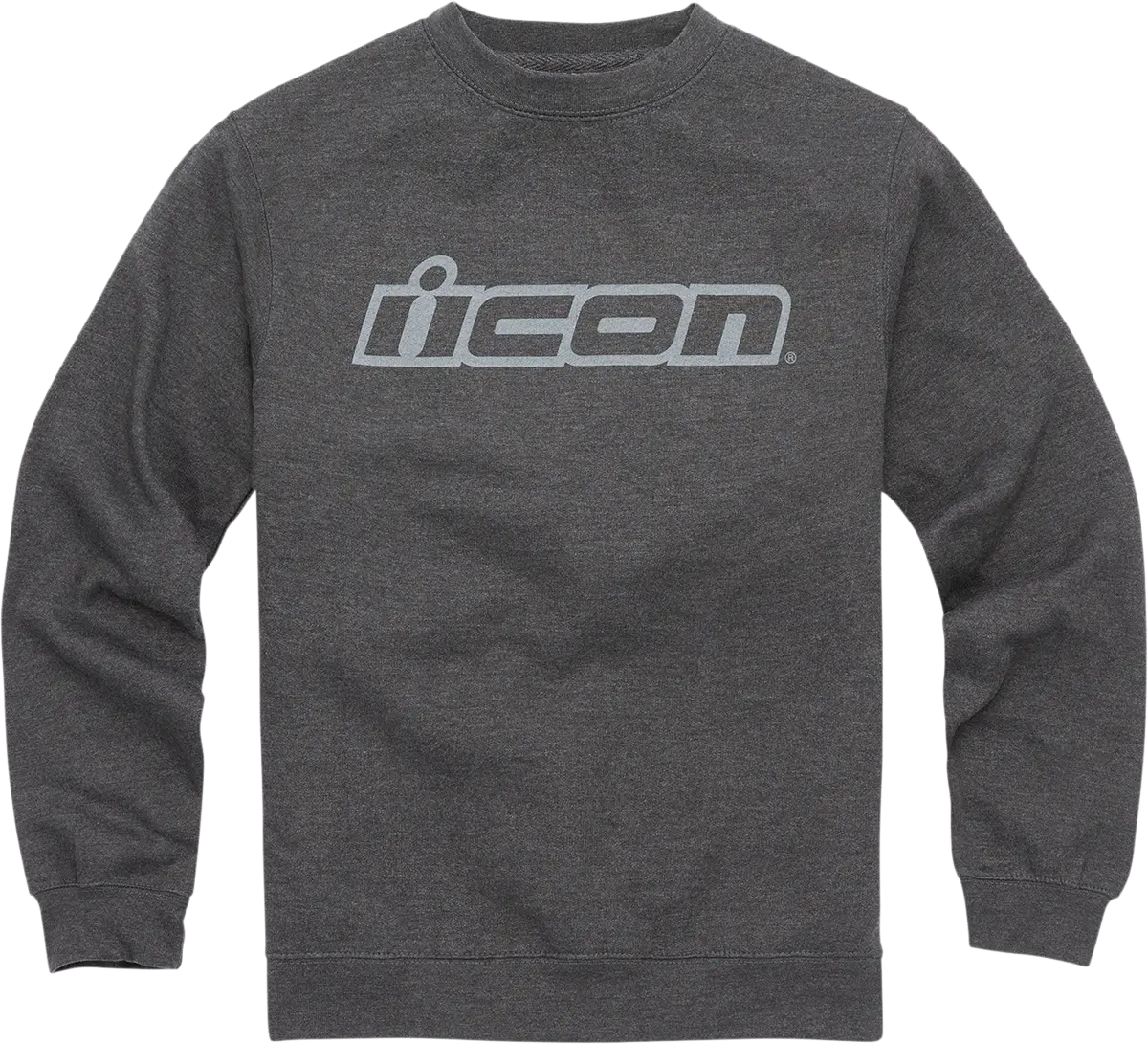 Icon Icon Slant™ Crewneck Sweatshirt - Charcoal - Medium 3050-5837 1