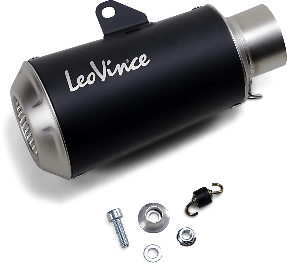 In Stock Leovince 54Mm Universal Lv-10 Slip-On Muffler - Black Edition 9746Bu  1811-3792 1