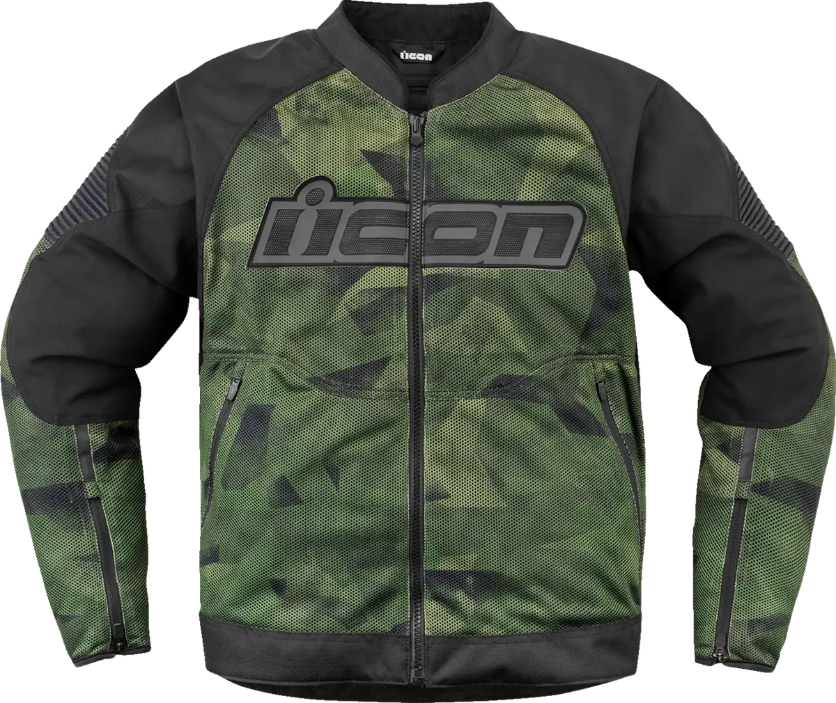 Icon Overlord3 Mesh™ Camo Jacket - Green - Large 2820-6707 1