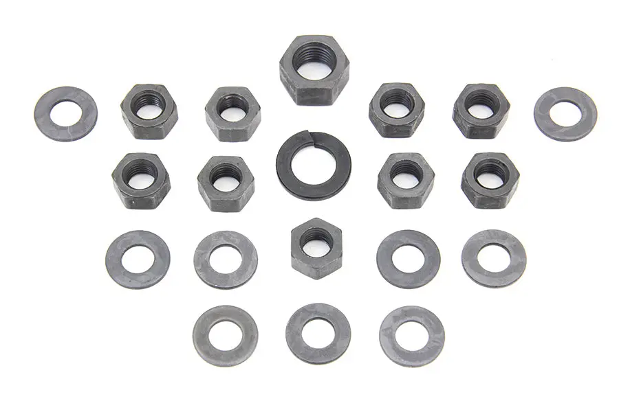 Parkerized Transmission Side Cover Kit - V-Twin Mfg. 1