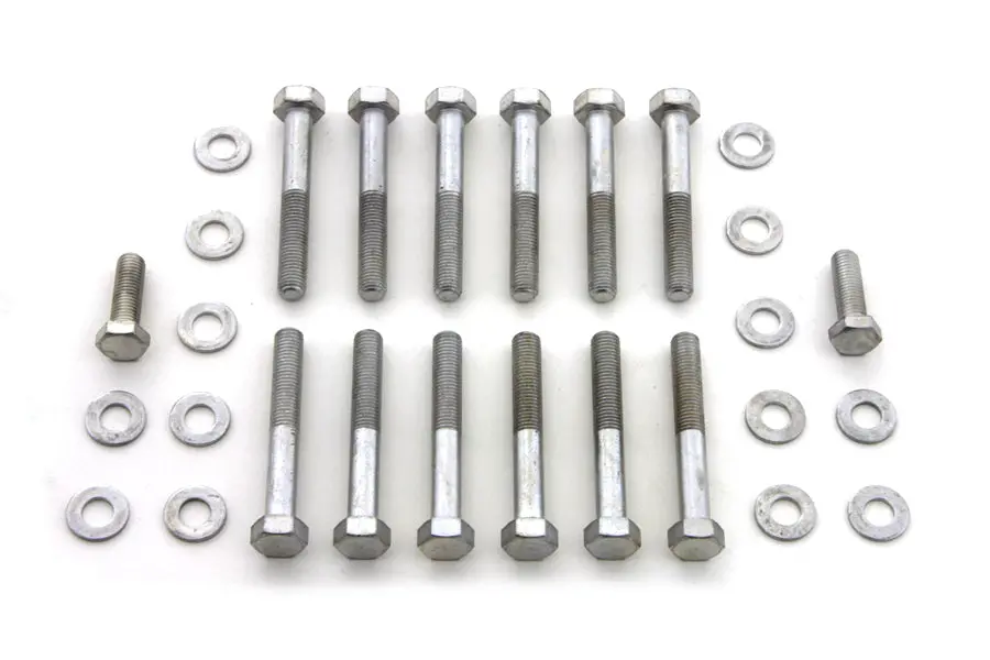 Rocker Box Screw Kit Cadmium - V-Twin Mfg. 1