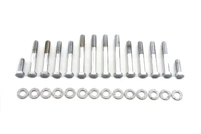 Rocker Box Screw Kit Chrome - V-Twin Mfg. 1