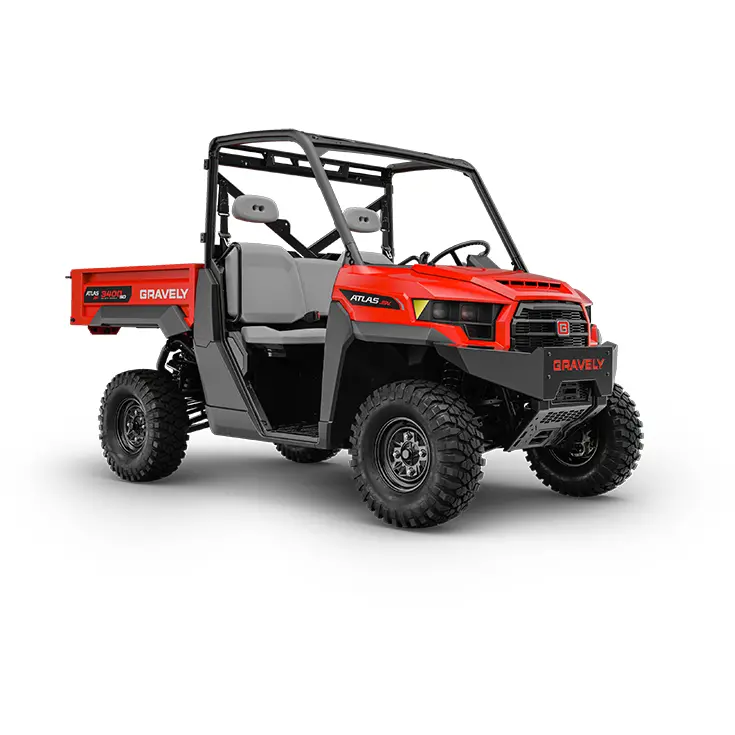Gravely Atlas Jsv 3400-Sd (Steel Dump) Utv / Side X Side Commercial Duty Vehicle - 996204 1