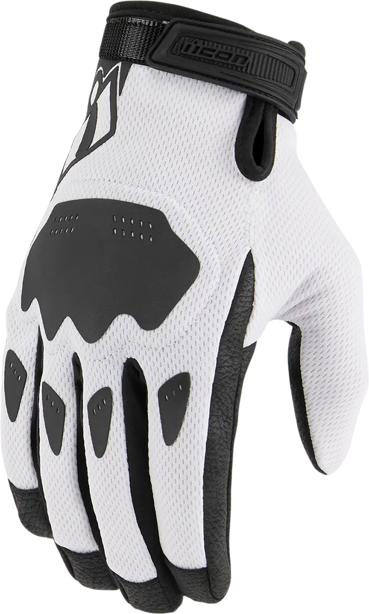 Icon Hooligan™ Ce Gloves - White - Small 3301-4390 1