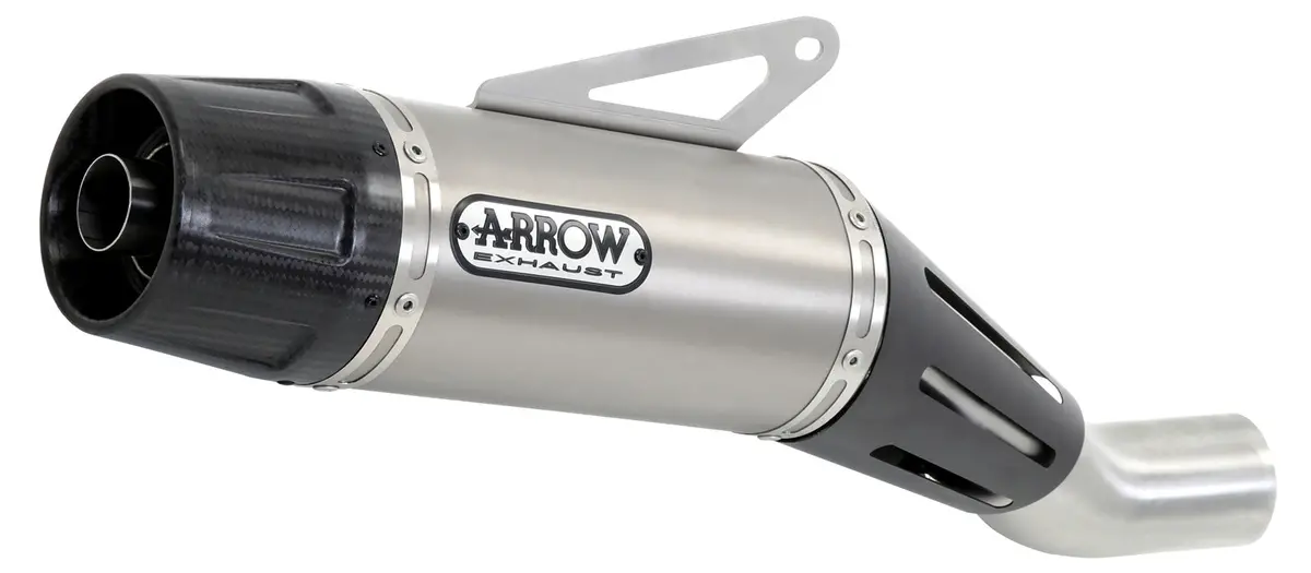 Arrow Yamaha Xsr 900'16 Homol. Nichrom Jet-Race Silencer With Carbon End Cap For Arrow Collectors 71849Jrn 1
