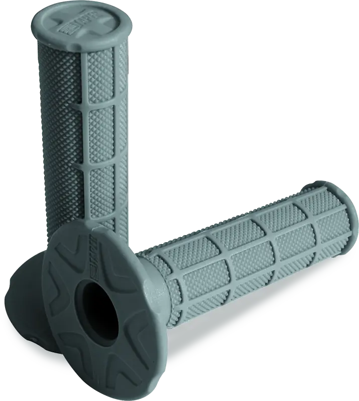 Protaper 1/2 Waffle Grips - Soft Light Gray 1