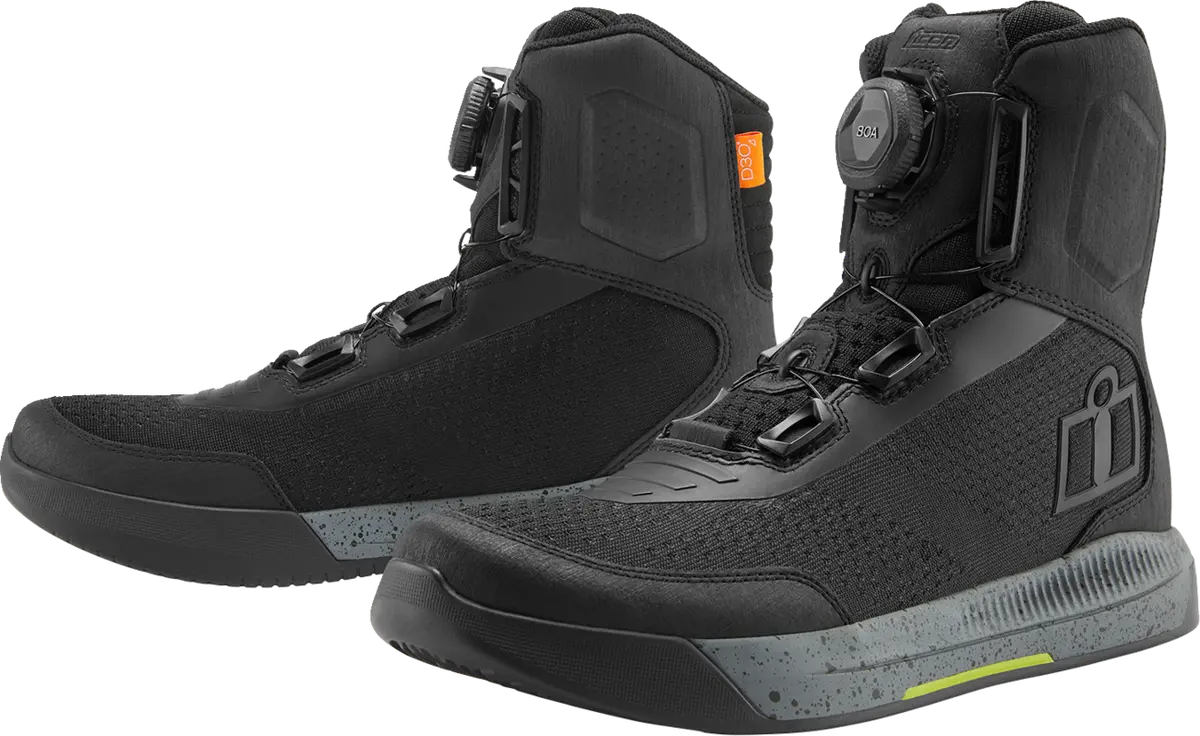 Icon Overlord™ Vented Ce Boots - Black - Size 9.5 3403-1260 1