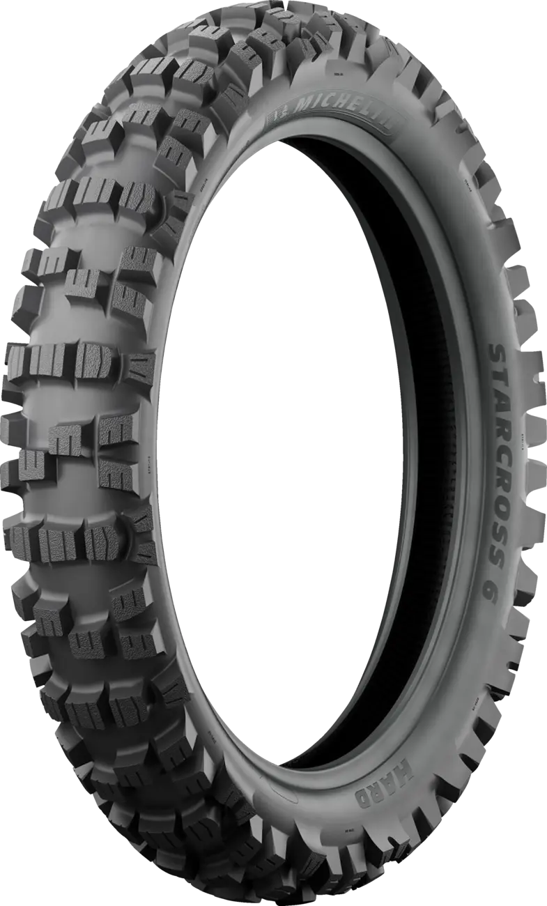 Michelin Tire - Starcross 6 Hard - Rear - 110/90-19 - 62M 52416 1