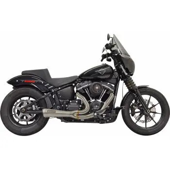 In Stock Bassani Xhaust 2-Into-1 Ripper Short Exhaust System  Stainless Steel 1S73sse 1