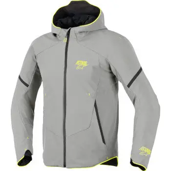 In Stock Alpinestars Jacket Wp Aeroshell Md Gry/Yel Fluo 3X 3200226-9116-3Xl 1