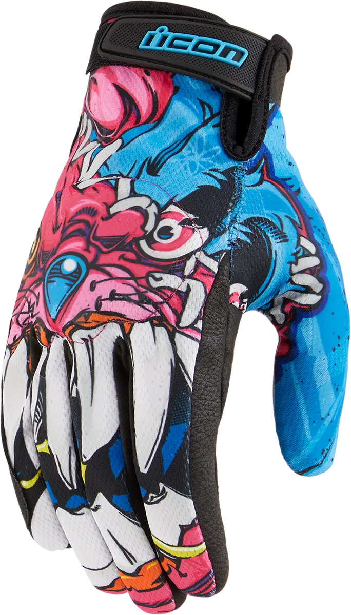 Icon Hooligan™ Beastie Bunny Gloves - Pink - Small 3301-4414 1