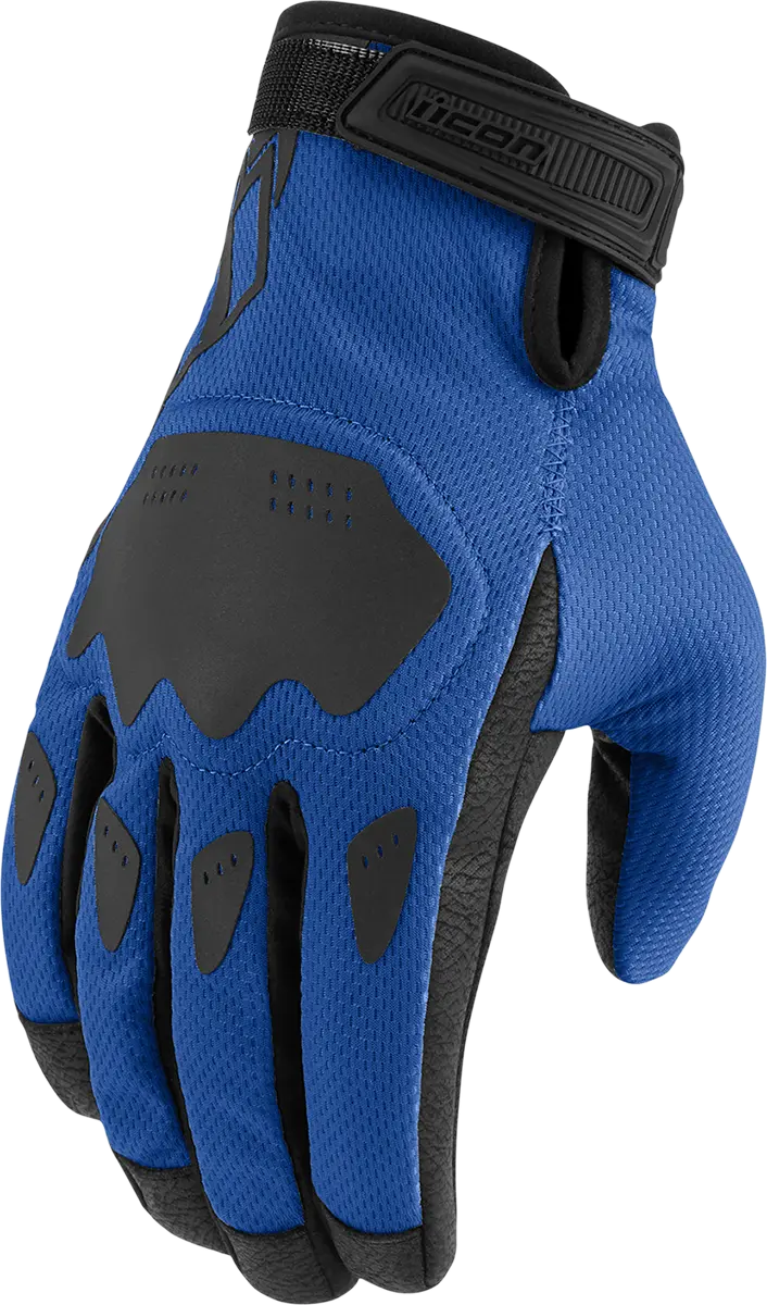 Icon Hooligan™ Ce Gloves - Blue - 2Xl 3301-4364 1