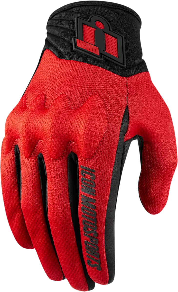 Icon Anthem 2 Ce™ Gloves - Red - 2Xl 3301-3687 1