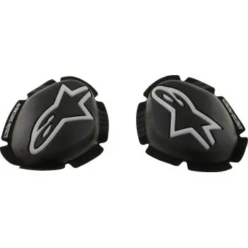 Alpinestars Knee Slider Gp Tech Blk/Wht 6400126-12 1